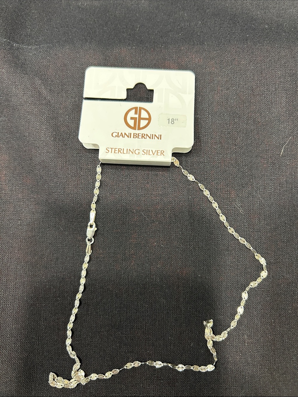 Giani Bernini Sterling Silver -Necklace in Silver